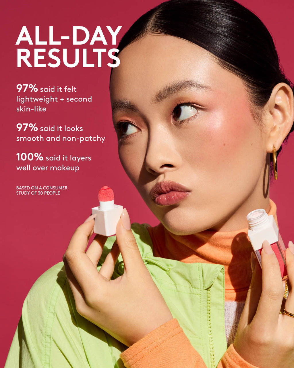 Shake ¡¯N Play Buildable Liquid Blush ¡ª Fiya Papaya